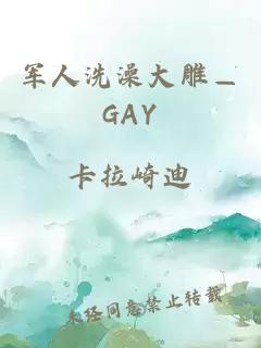 军人洗澡大雕—GAY