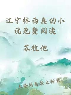 江宁林雨真的小说免费阅读