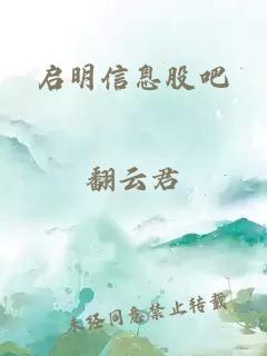 启明信息股吧