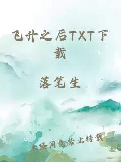 飞升之后TXT下载