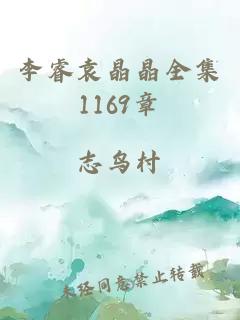 李睿袁晶晶全集1169章