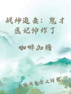 战神追妻：鬼才医妃帅炸了