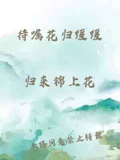 待嘱花归缓缓