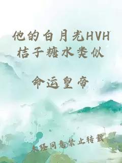 他的白月光HVH桔子糖水类似