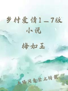 乡村爱情1—7版小说