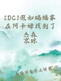 [DC]假如蝙蝠家在阿卡姆找到了杰森